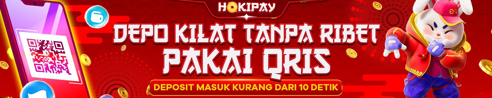 Cuma DI Hokipay Depo Kilat Tanpa Potongan Cuma 10rb